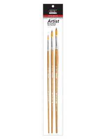 KCK PREMIUM NYLON LONG HANDLE ARTIST BRUSH - BR LH05
